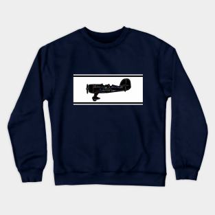 Loughead and Northrup Aeroplane Logo Crewneck Sweatshirt